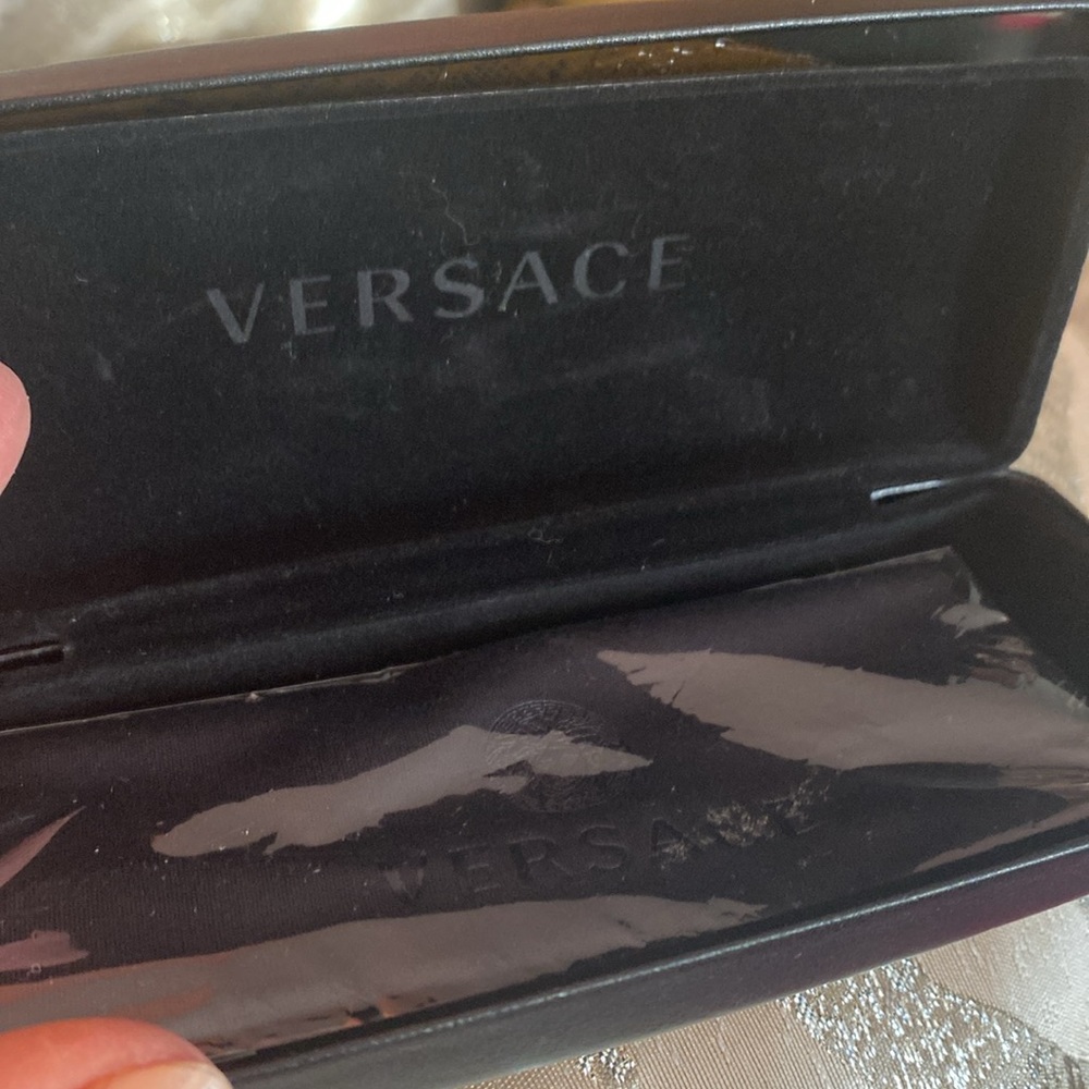 Versace Eye/Sunglass Case, Euc - image 6